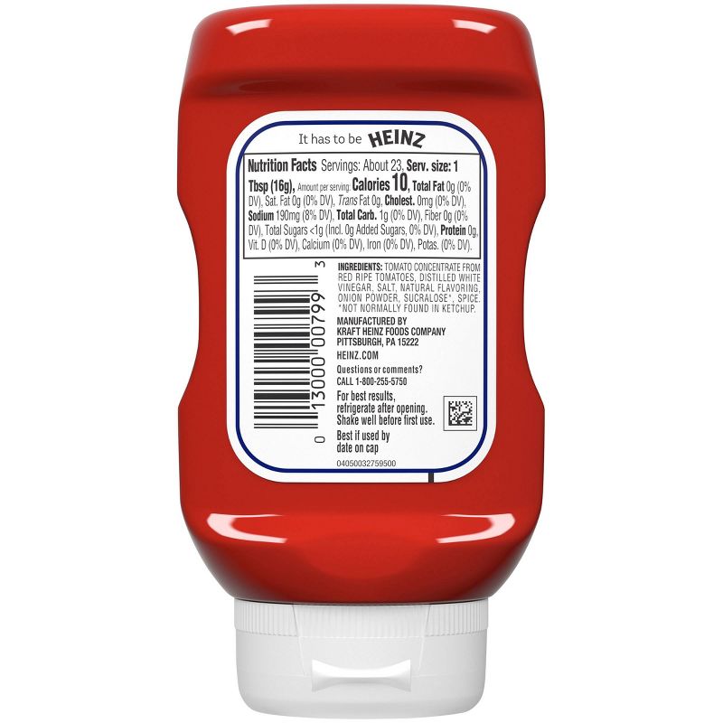 Heinz Tomato Ketchup Reduced Sugar - 13oz
