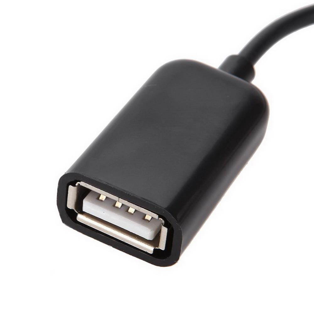 axGear Micro USB OTG Cable MicroUSB Male To USB Female HOST Adapter