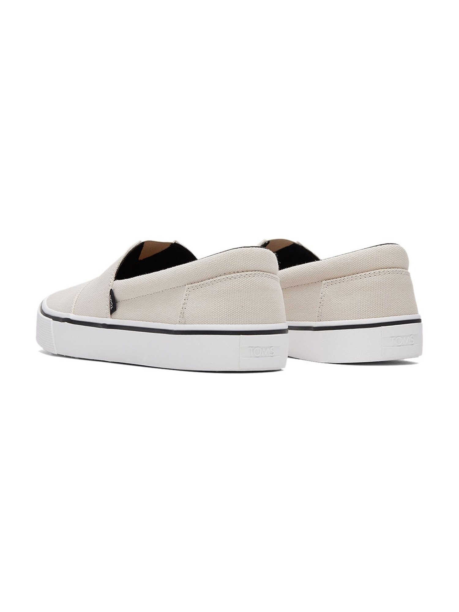Toms Men's Fenix Vegan Off White Loafers