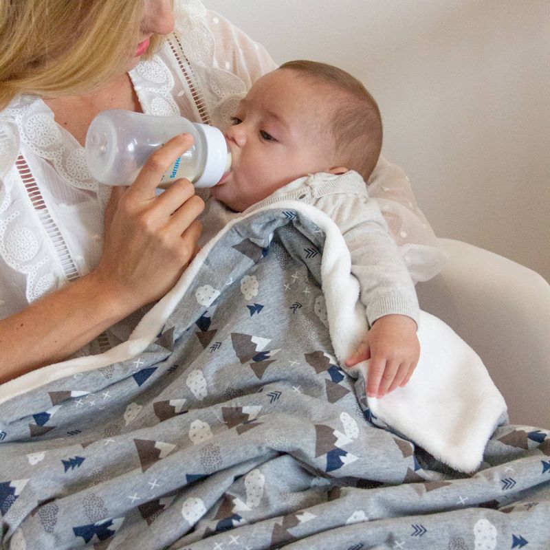 Lolli Living Peaks Stroller Baby Blanket