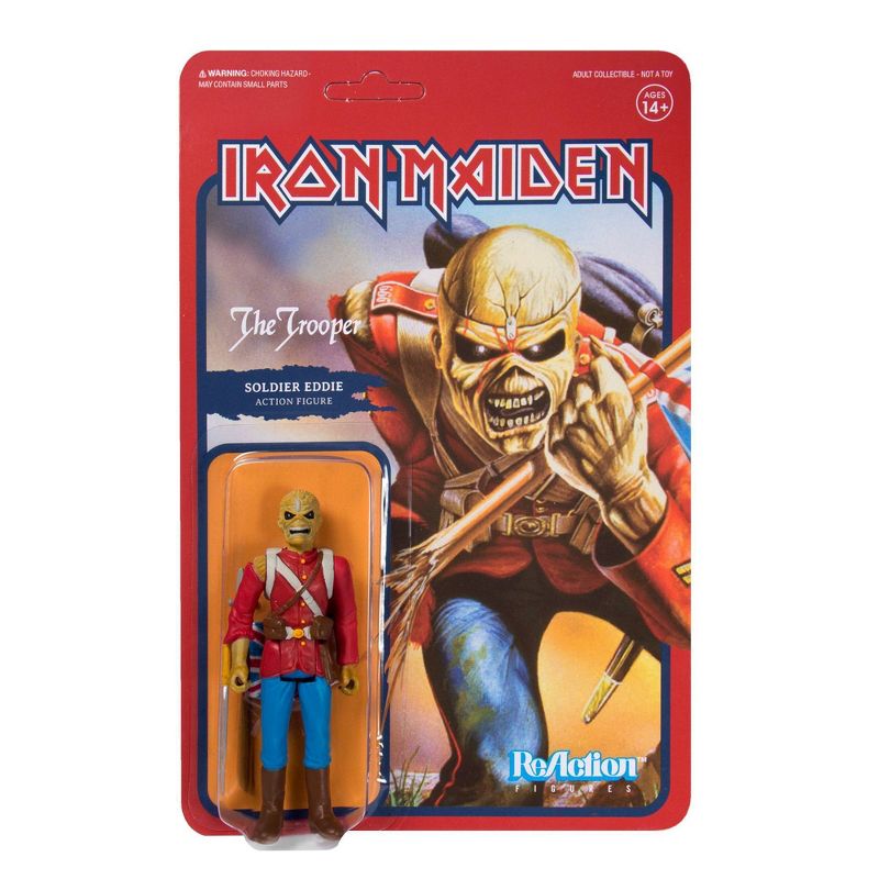 Super 7 ReAction Figures - Iron Maiden The Trooper