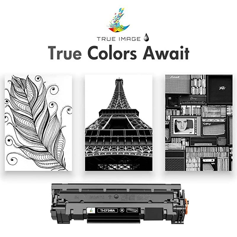 Compatible Toner Cartridge Replacement for HP 48A CF248A Toner Cartridge HP Laserjet Pro M15w MFP M29w M28w M15a M29a M28a M16w M16a M15 M29 M28 Toner Printer Ink (Black, 2-Pack)