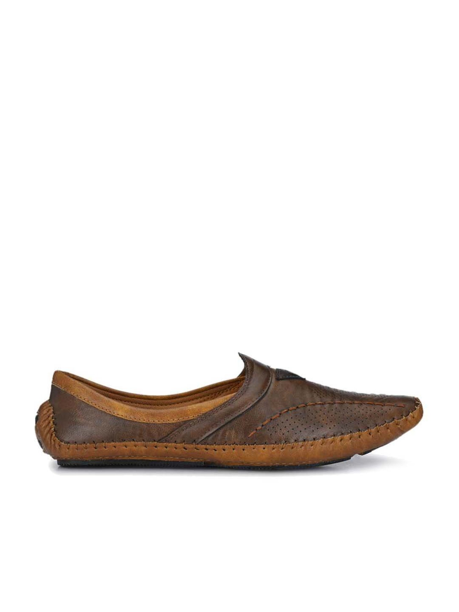 Walkstyle by El Paso Men's Brown Casual Slip-Ons