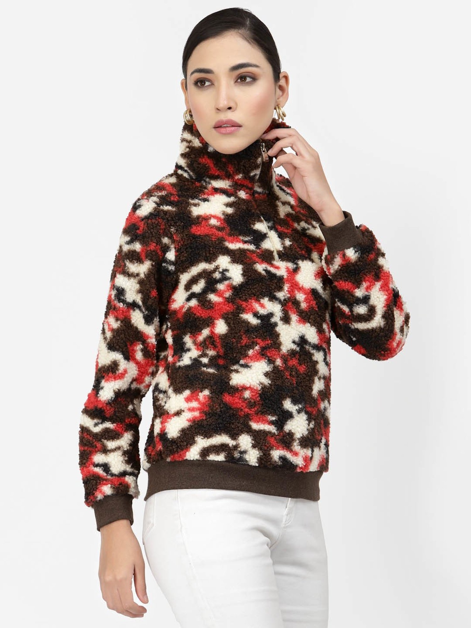 Juelle Multicolor Printed Pullover