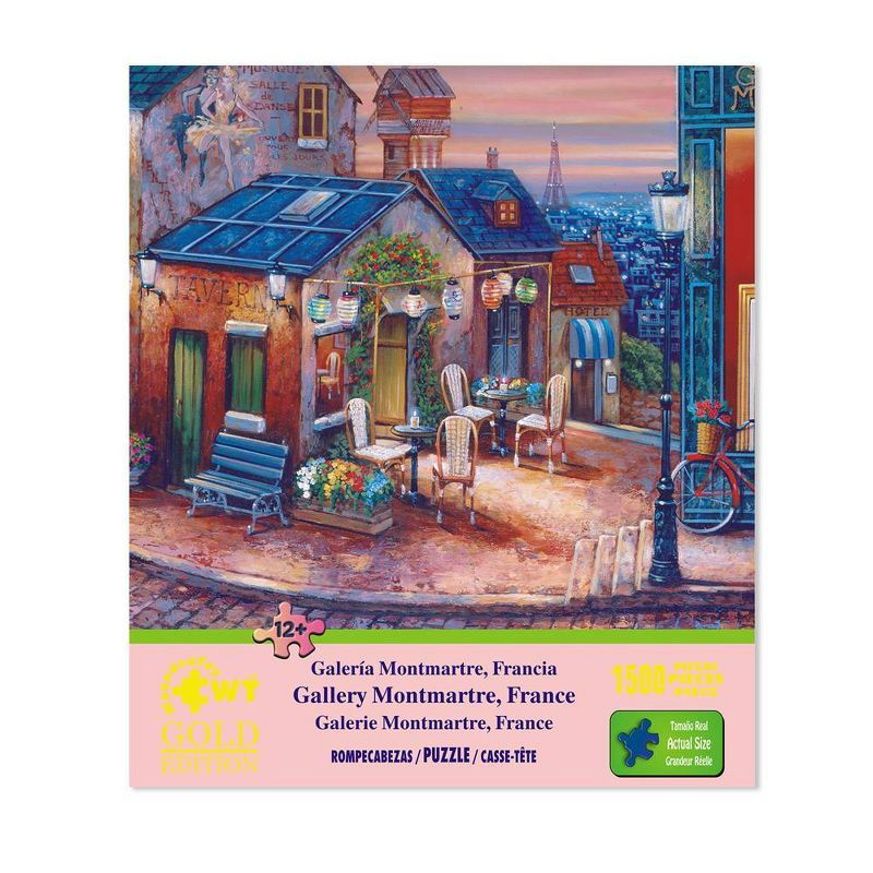 Wuundentoy Gold Edition: Gallery Montmartre France Jigsaw Puzzle - 1500pc