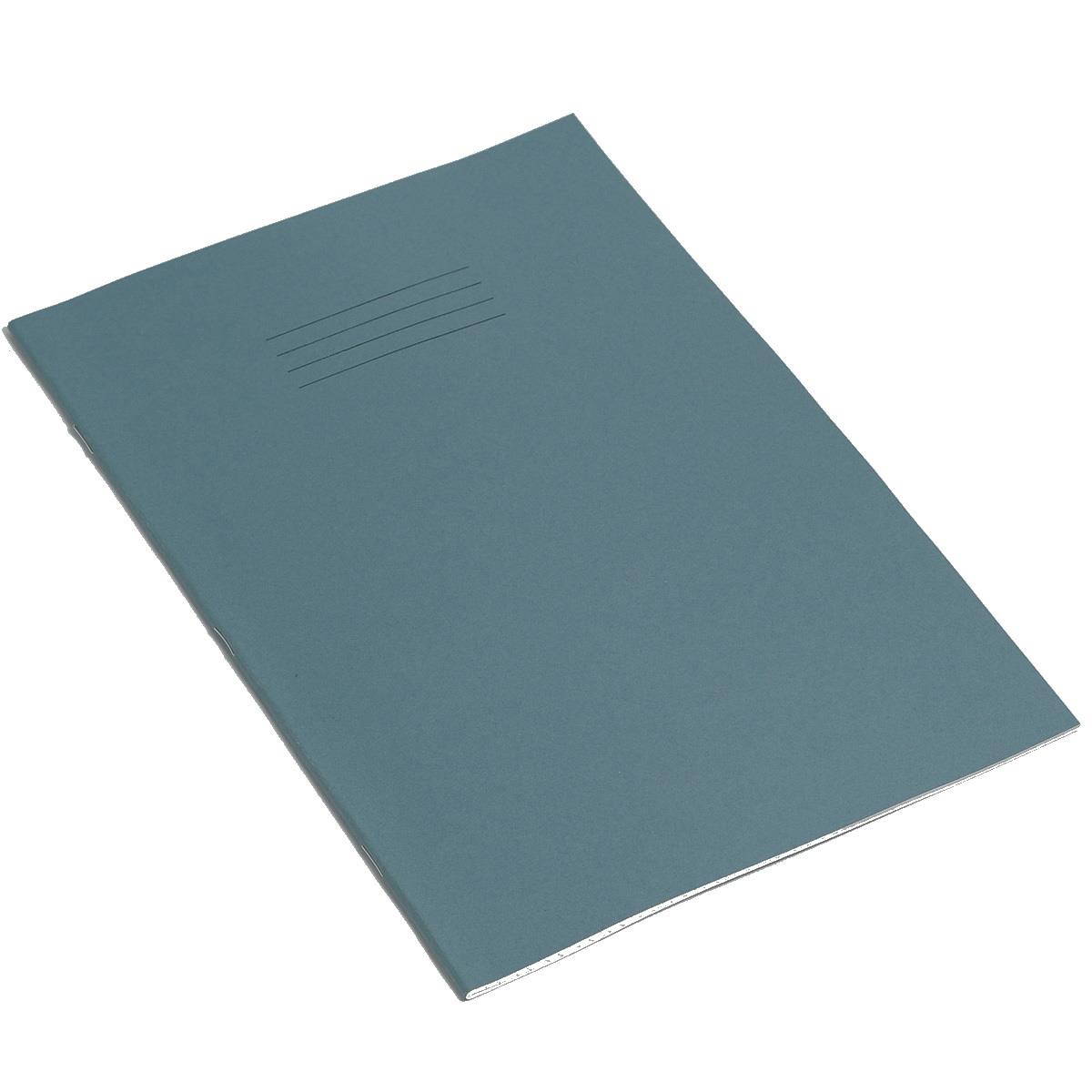 Rhino Exercise Book, A4, 80 page, 10mm squares, Light Blue Cover (Pack of 10)
