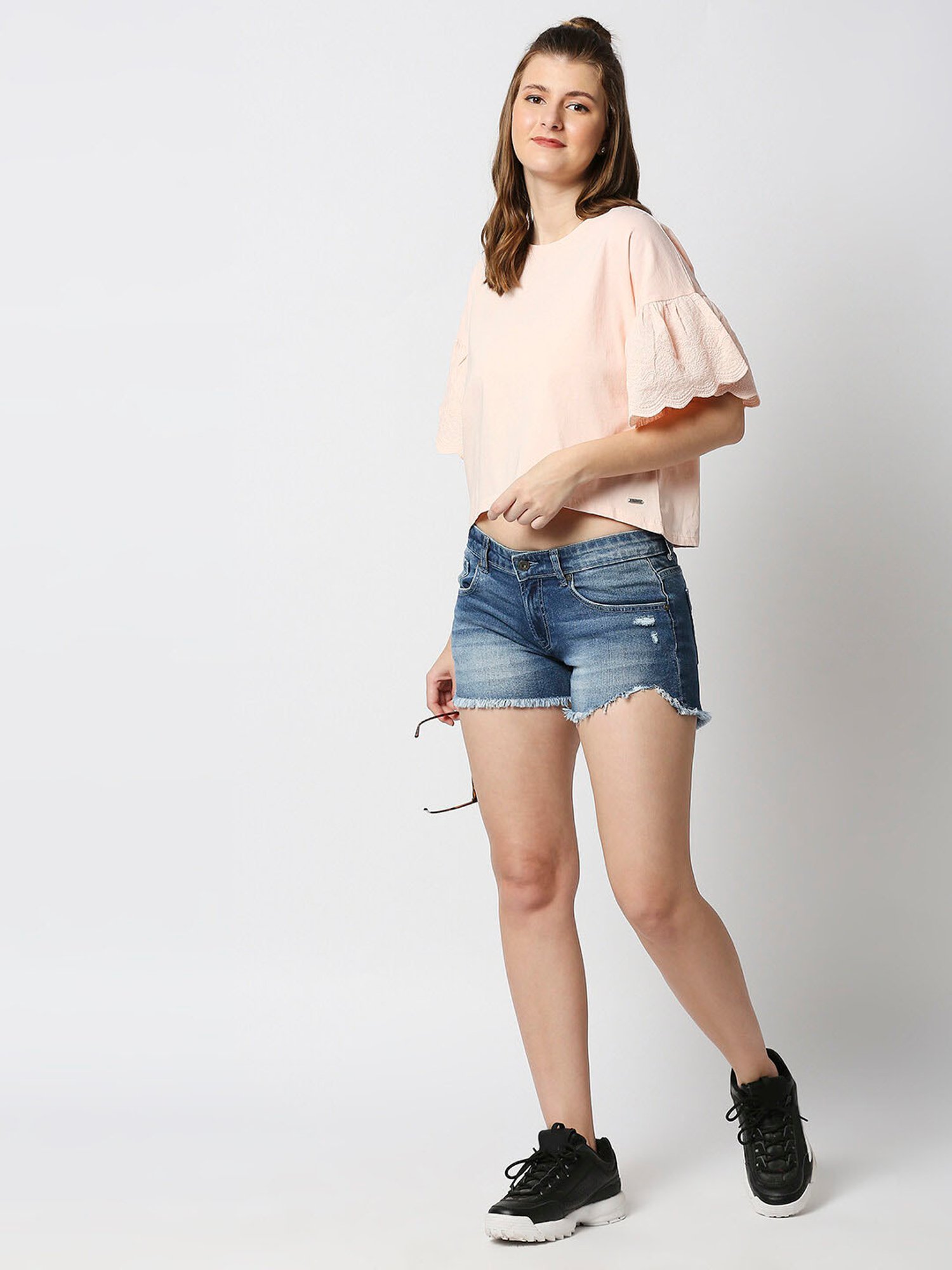 Pepe Jeans Pink Cotton Regular Fit T-Shirt