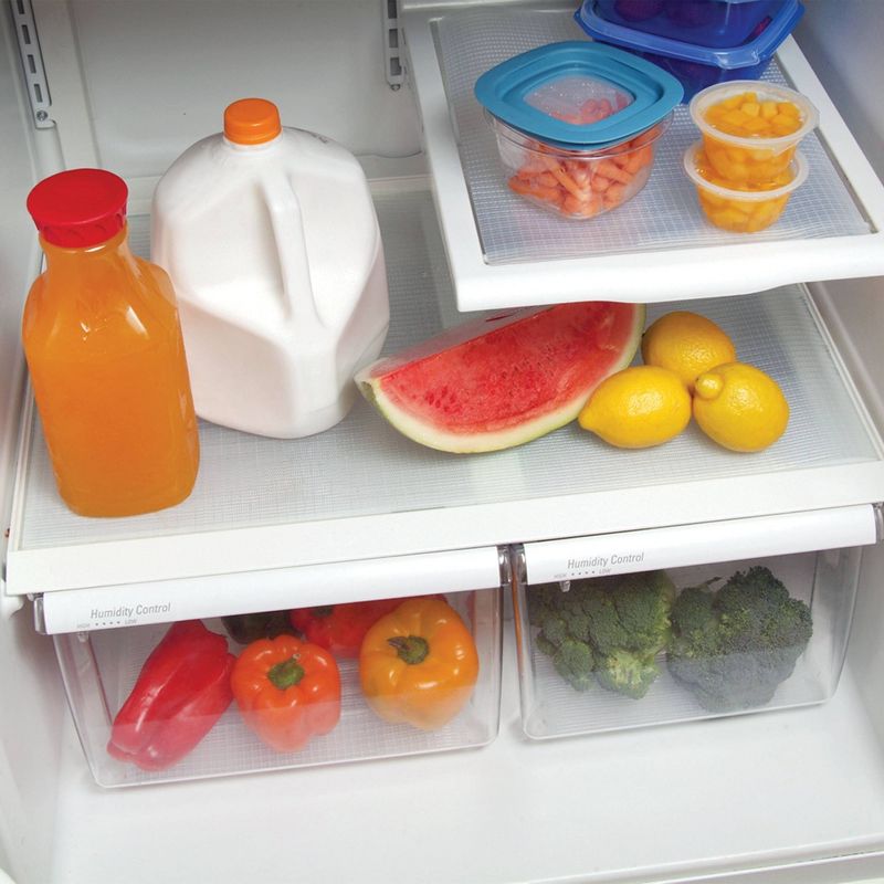 Con-Tact Zip-N-Fit Fridge Liner Clear