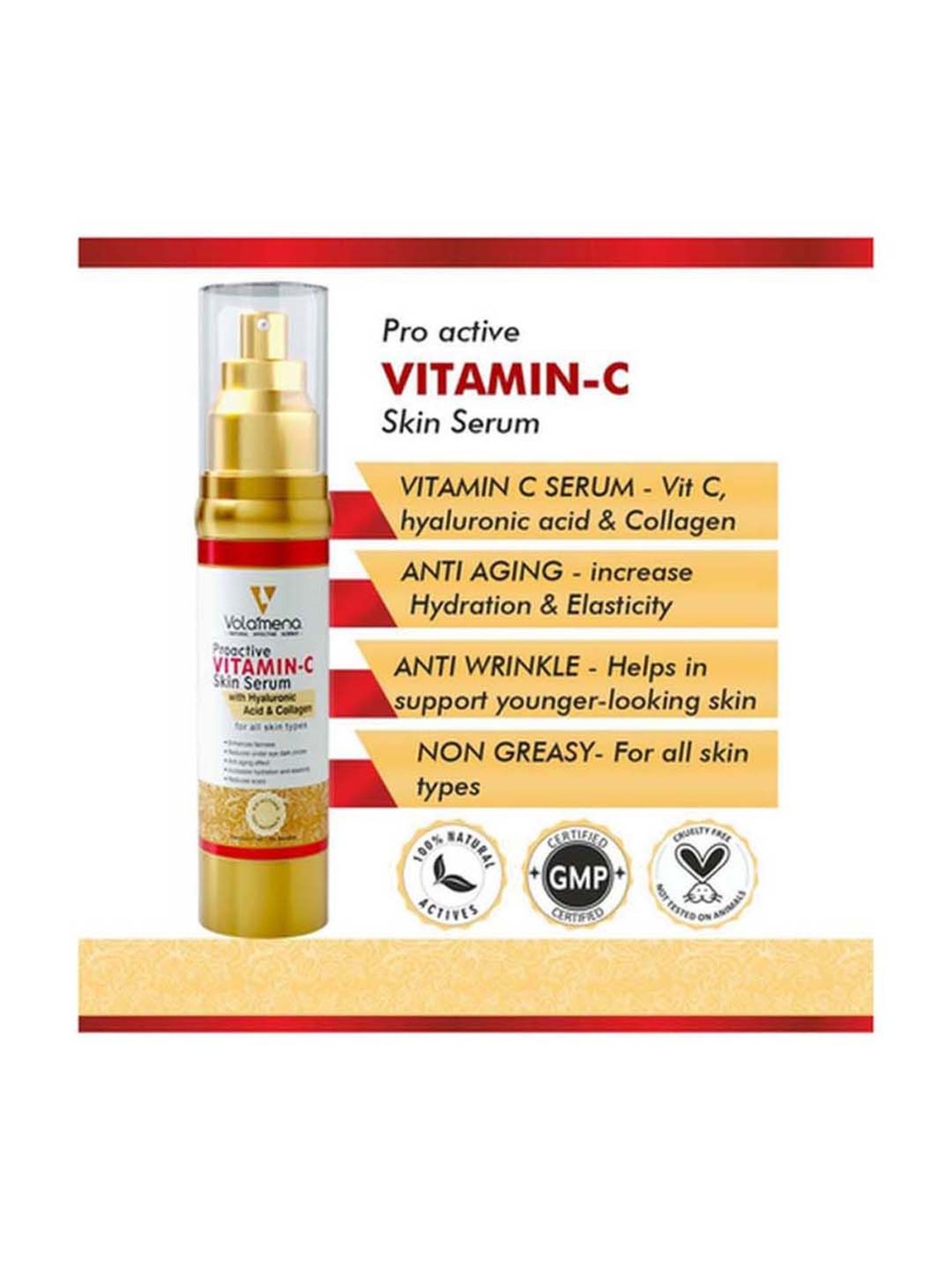 Volamena Proactive Vitamin C Face Serum - 50 ml