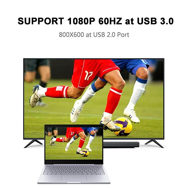 to VGA Adapter Cable 5FT Compatible with Mac OS Windows XPVista1087 30 to VGA Male 1080P Monitor Display Video AdapterConverter Cord 5FT