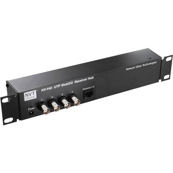 NV442 NVT (NETWRK VDO TECHNOLOGIES) 4CH STUB EQ ACTVE RECEIVER HUB