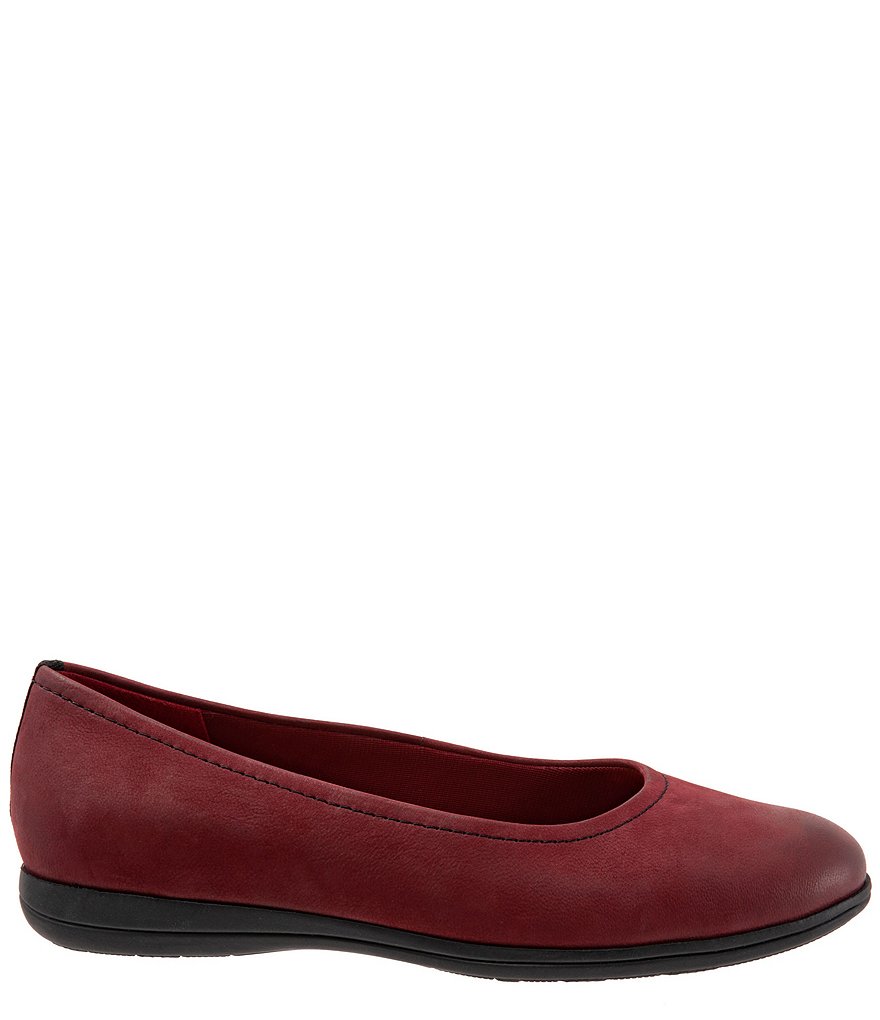 Trotters Darcey Leather Wedge Slip Ons