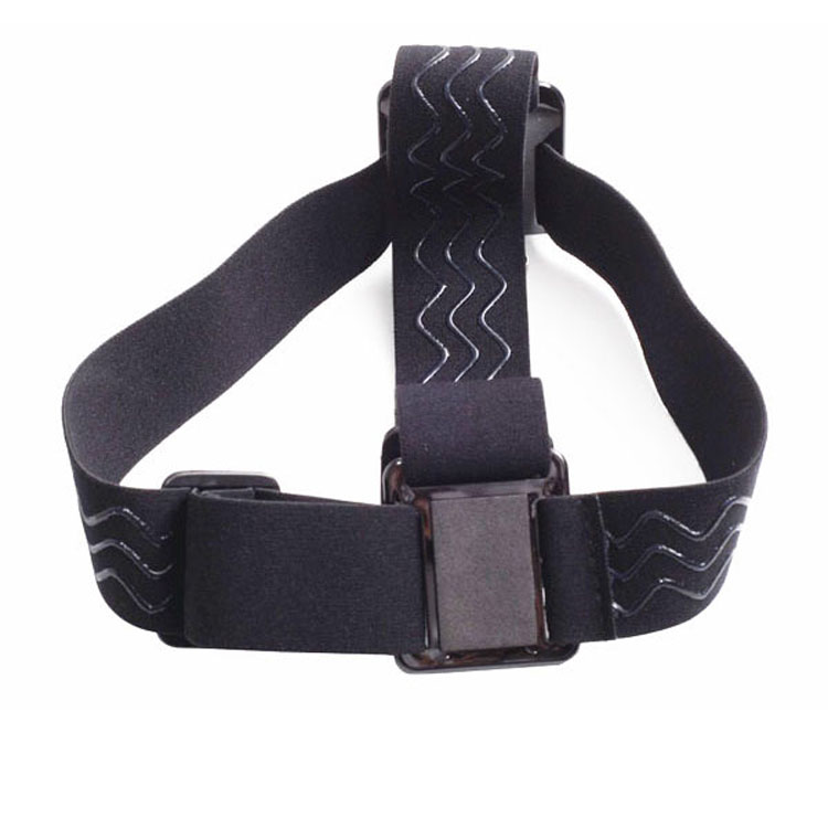 Anti-slide Elastic Adjustable Head Strap Belt for GoPro Hero 3+ 3 2 1 - Black GP023