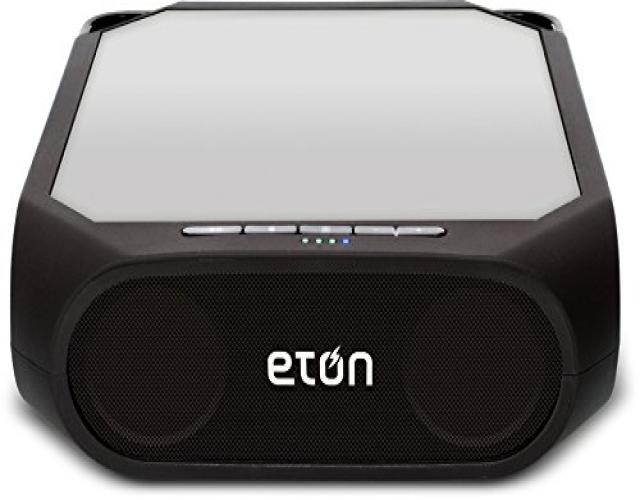 Eton Rugged Rukus The solar_powered, Bluetooth_ready, smartphone_charging speaker