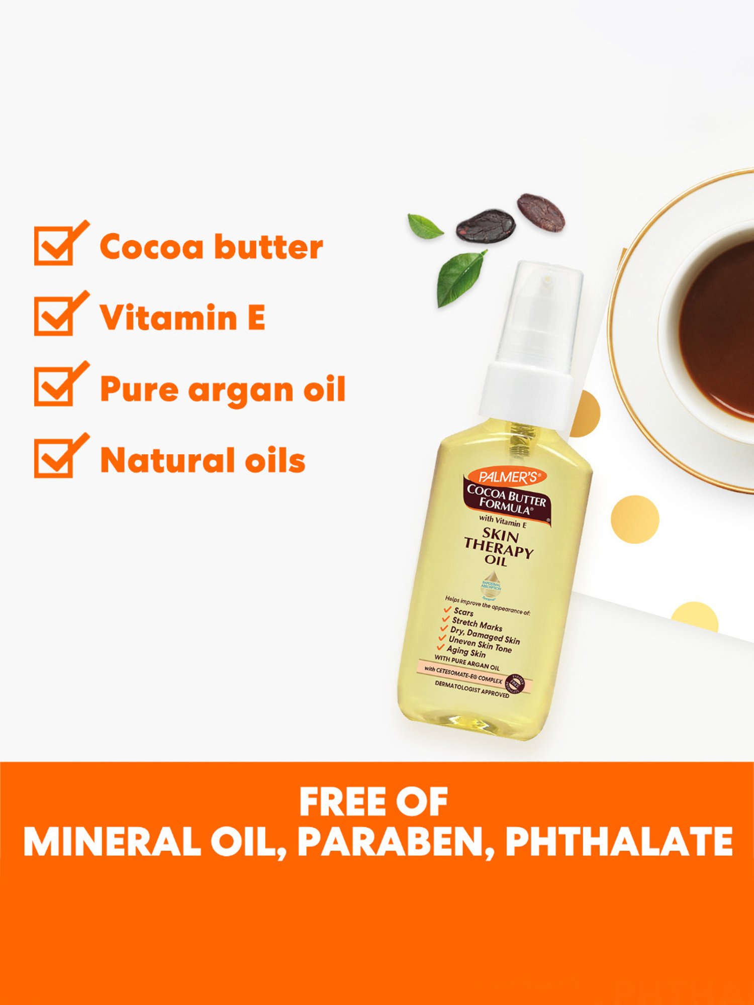 Palmer's Cocoa Butter Formula with Vitamin E Skin Therapy Oil - 60 ml