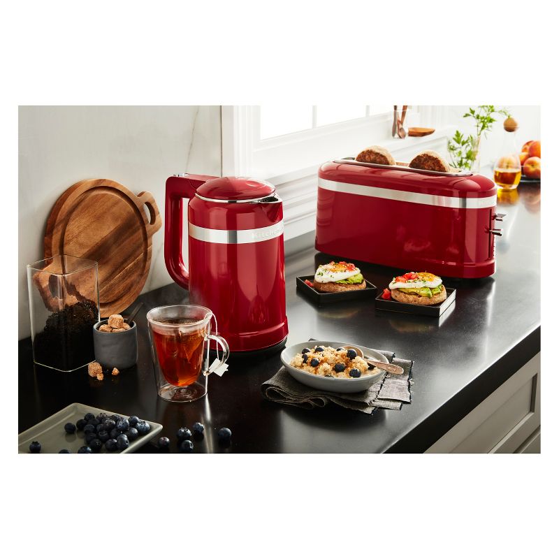 KitchenAid 2 Slice Long Slot Toaster Empire Red - KMT3115ER