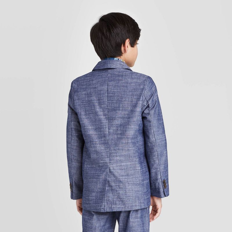 Boys' Spider-Man Varsity Bomber Jacket - Blue/Red 4 - Disney Store