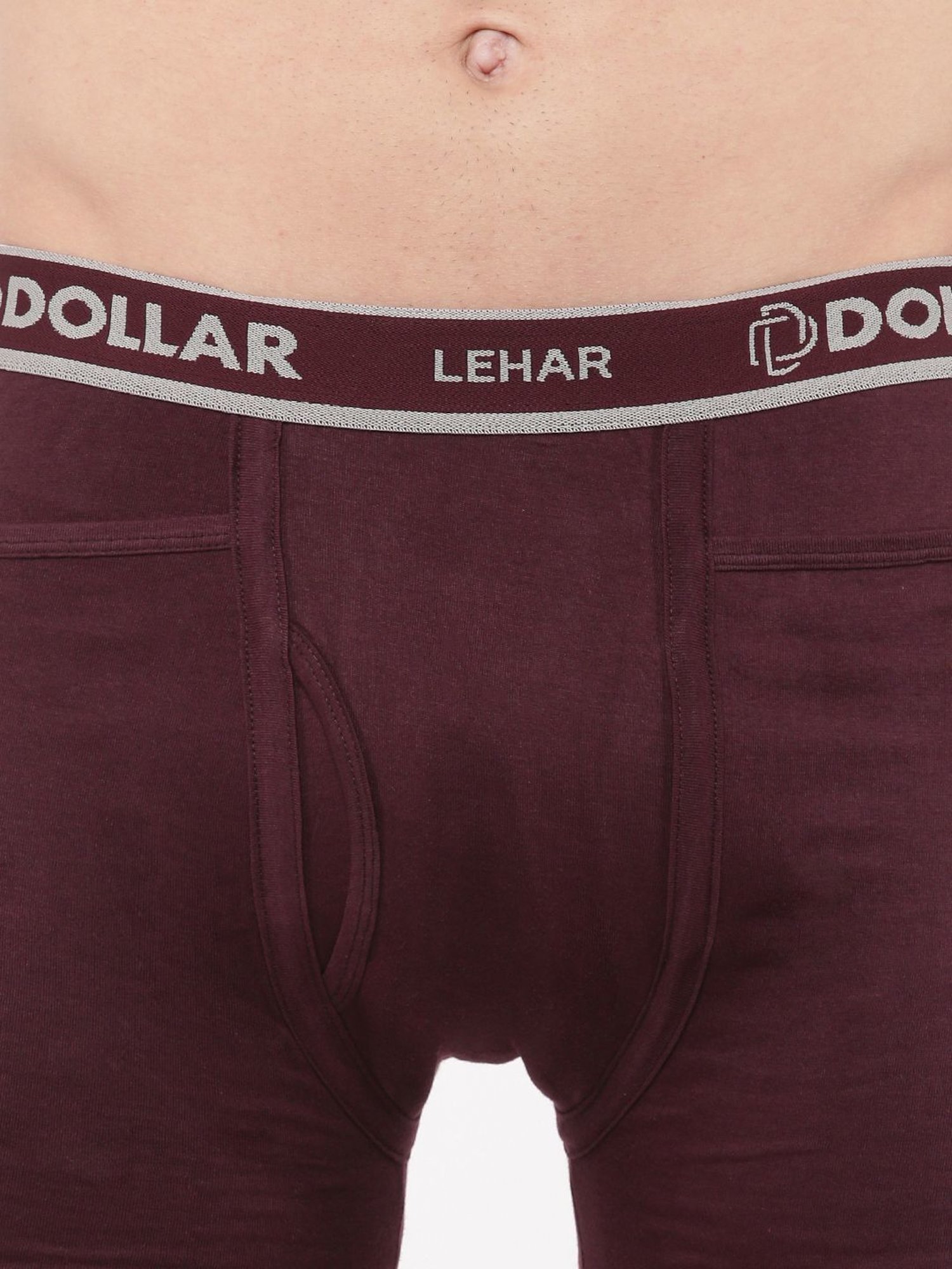 Dollar Lehar Assorted Cotton Regular Fit Trunks - Pack Of 7