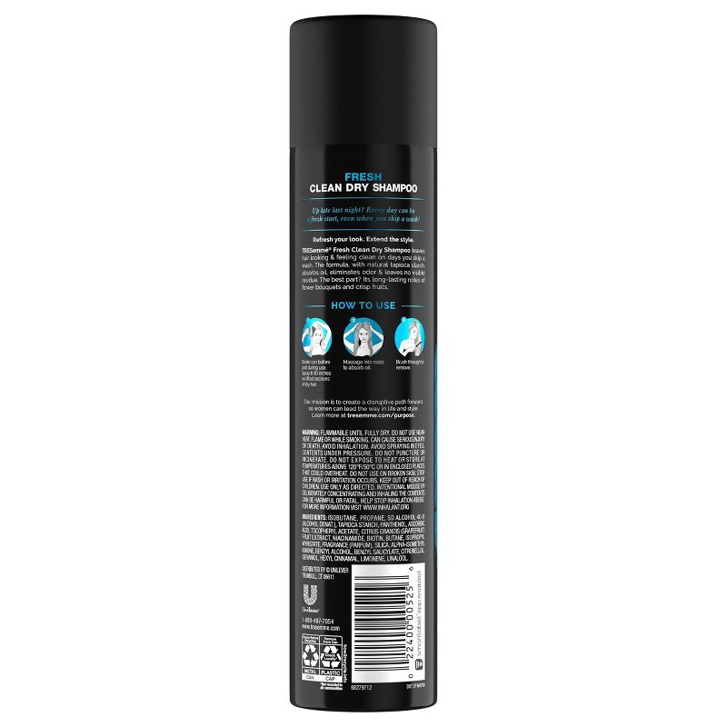 Tresemme Fresh & Clean Dry Shampoo - 7.3oz