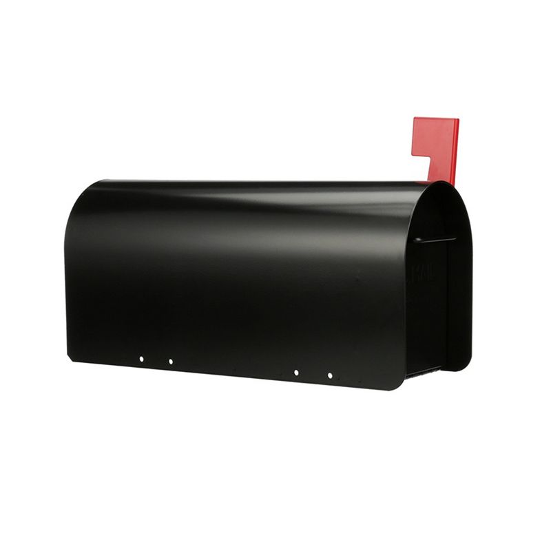 Step2 583799 Locking Deluxe Package Parcel Mail Delivery Box Plastic, Black