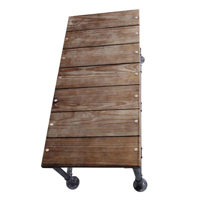 Alamein Industrial Coffee Table Pine - Modern Home