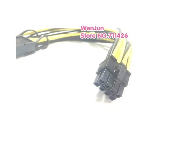 16AWG nVIDIA Graphics Card 8pin to Dual 8pin Power Cable for Tesla K80 Dell hp 030-0571-000