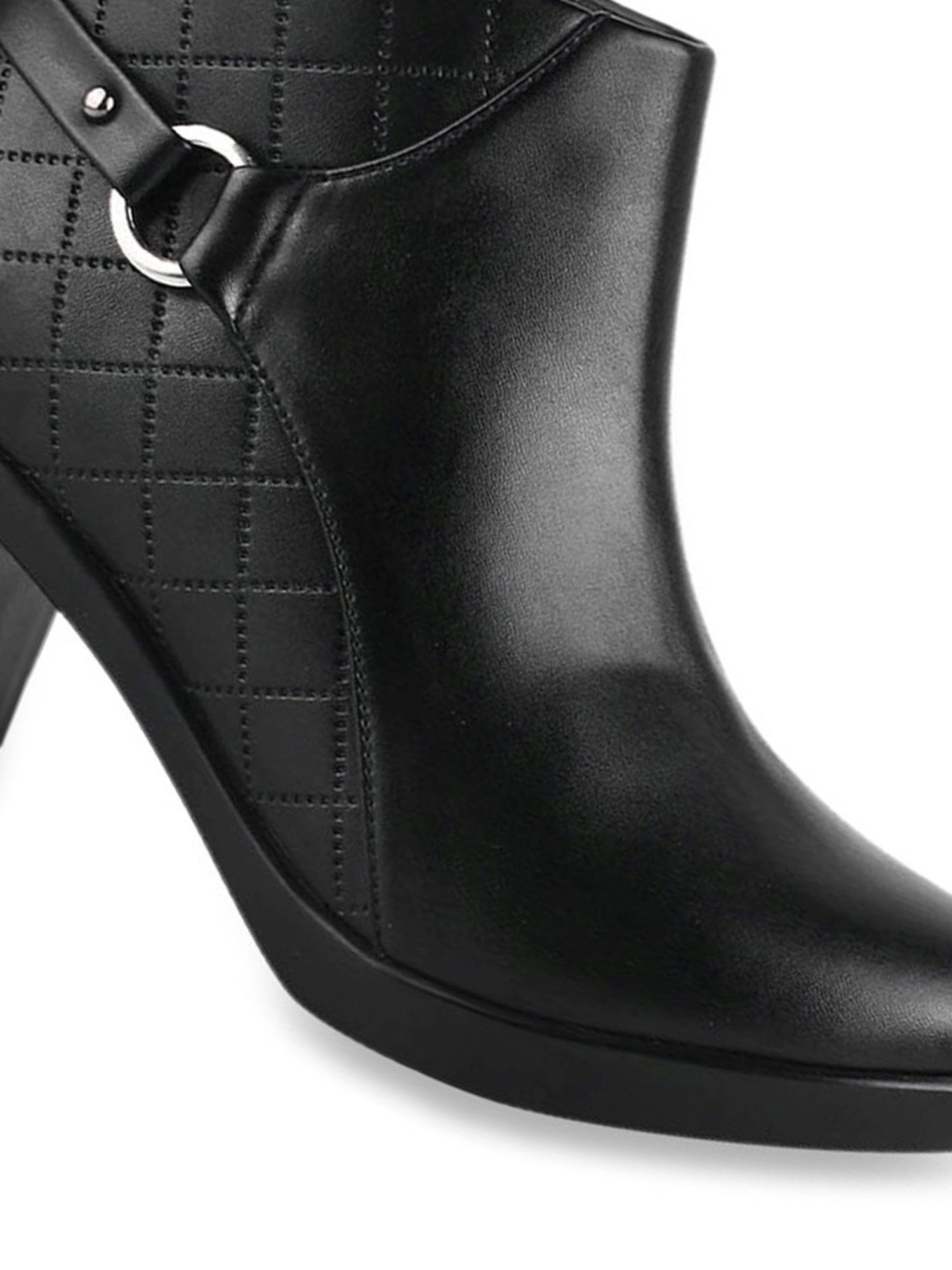 Shoetopia Women's Black Casual Boots