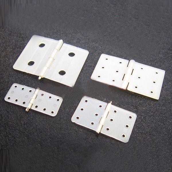 10pcs 16X28/ 27X36MM Folding Nylon & Pinned Hinges Parts for RC Plane DIY