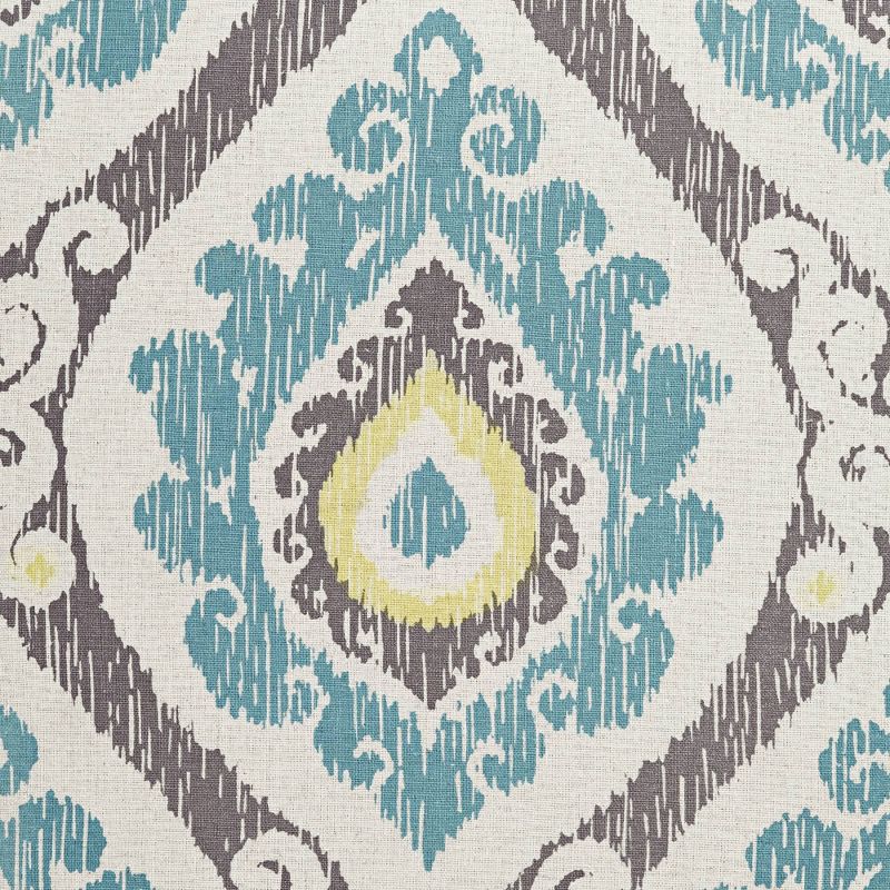 Studio 55D Lansbury Multi-Color Ikat Print Fabric Accent Chair