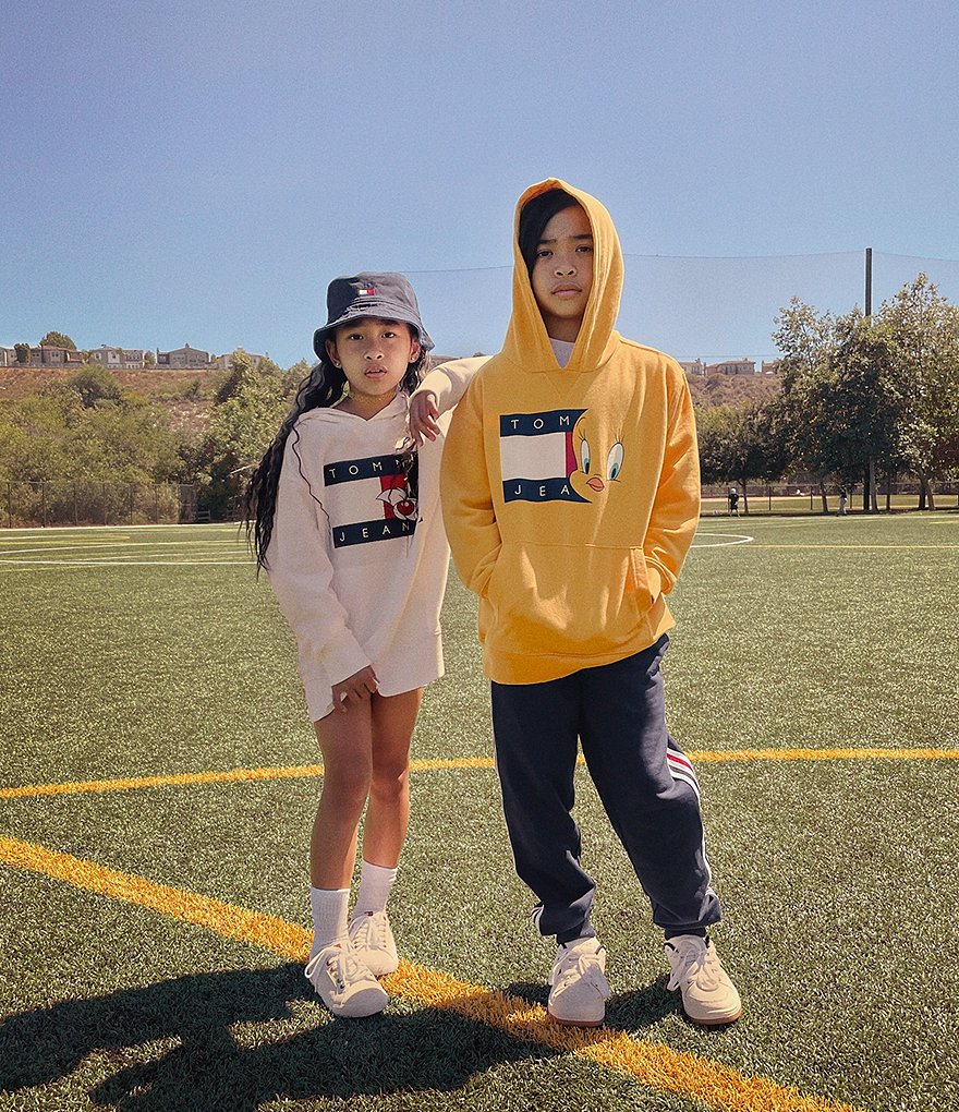 Tommy Hilfiger X Space Jam: New Legacy Big Boys 8-20 Silvester the Cat Pullover Hoodie