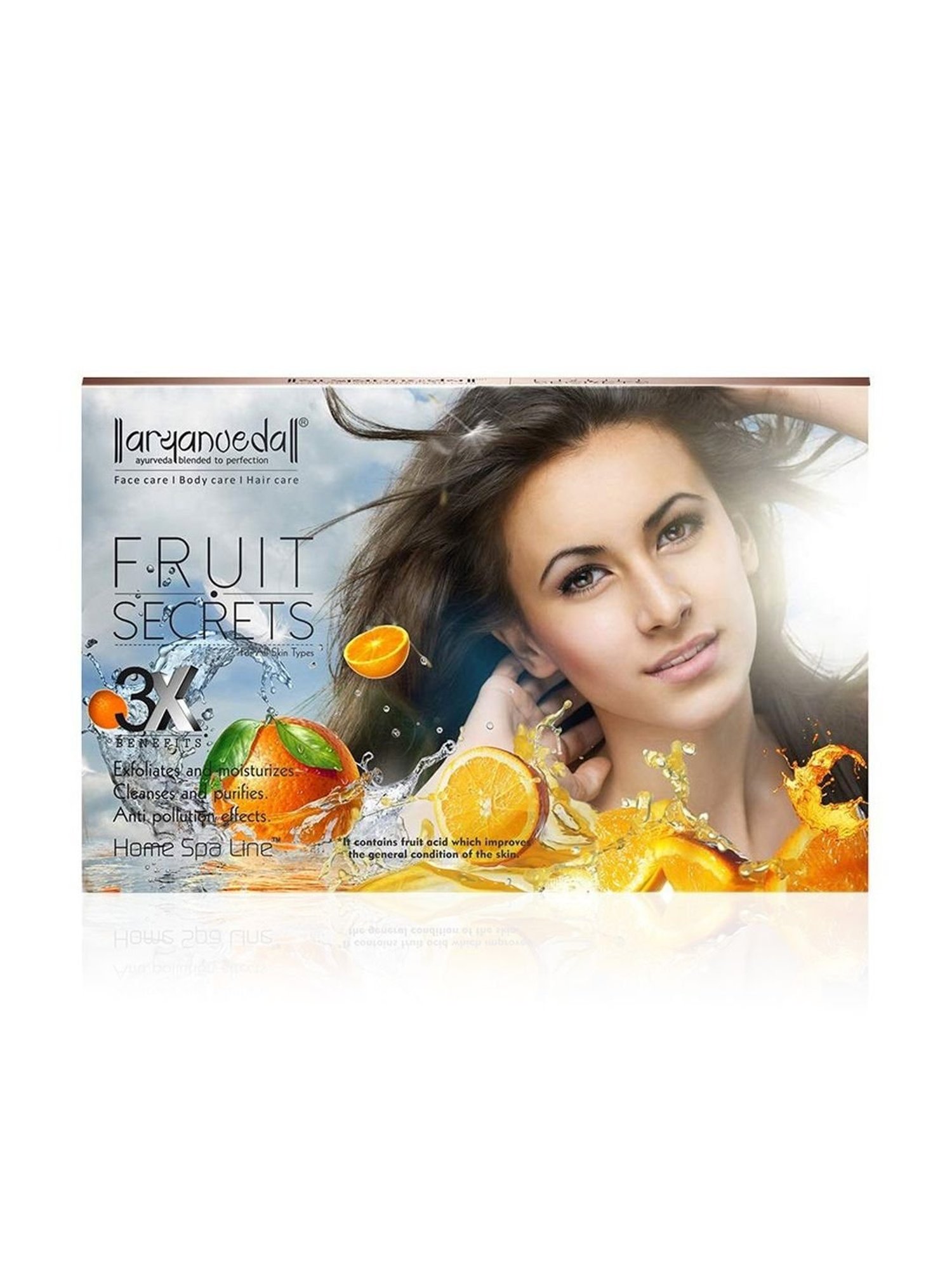 Aryanveda Fruit Secrets Facial Spa Kit for
