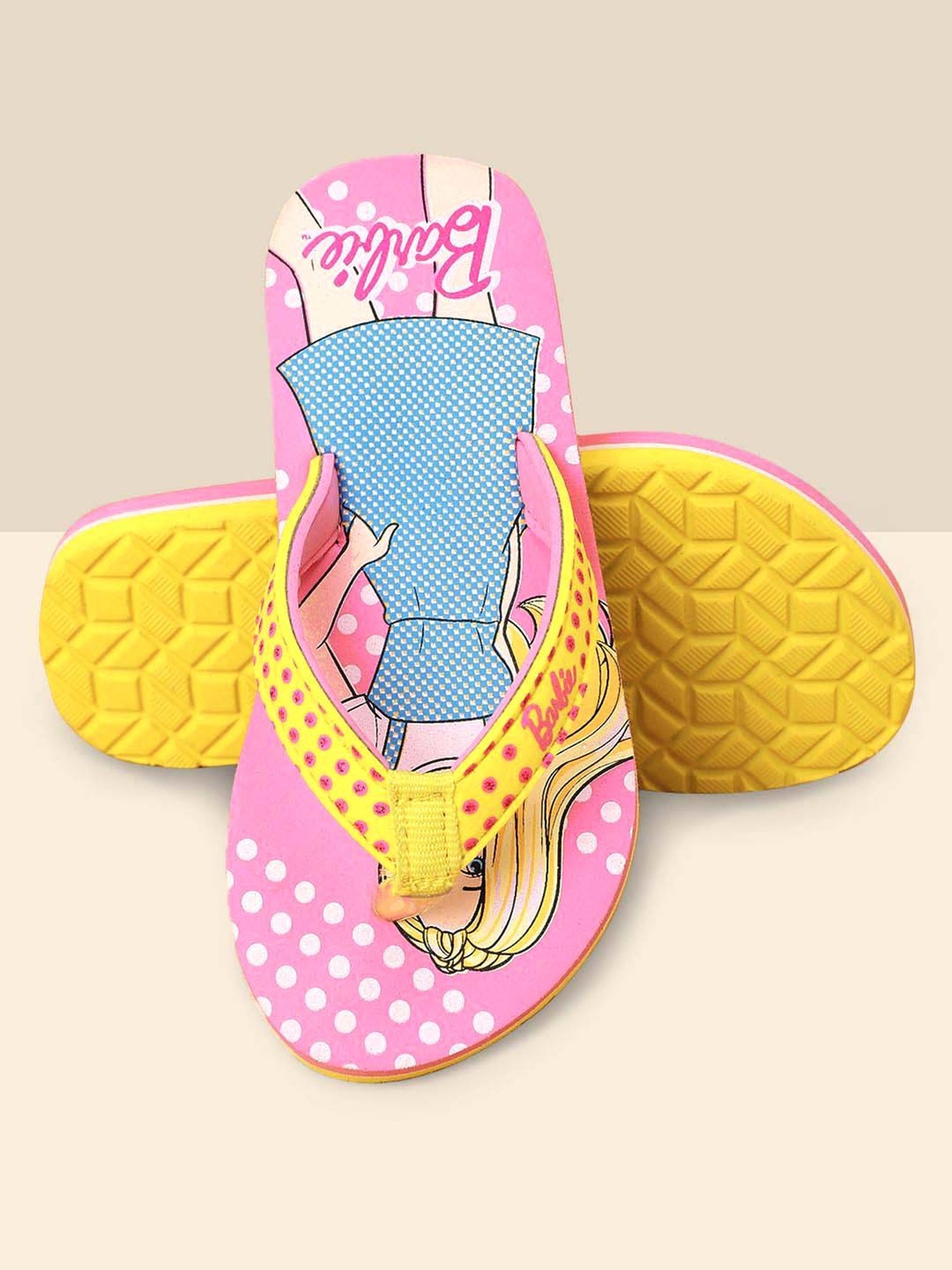 Passion Petals Kids Pink Sling Back Clogs