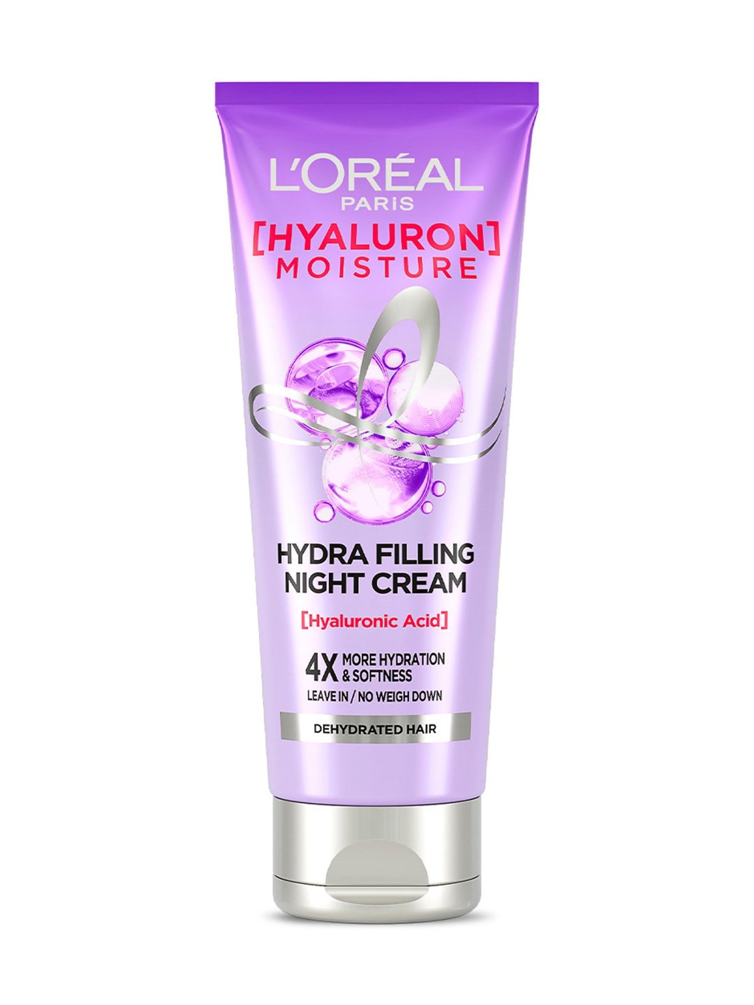 L'Oreal Paris Hyaluron Moisture Hydra Filling Night Cream Hair Cream - 180 ml