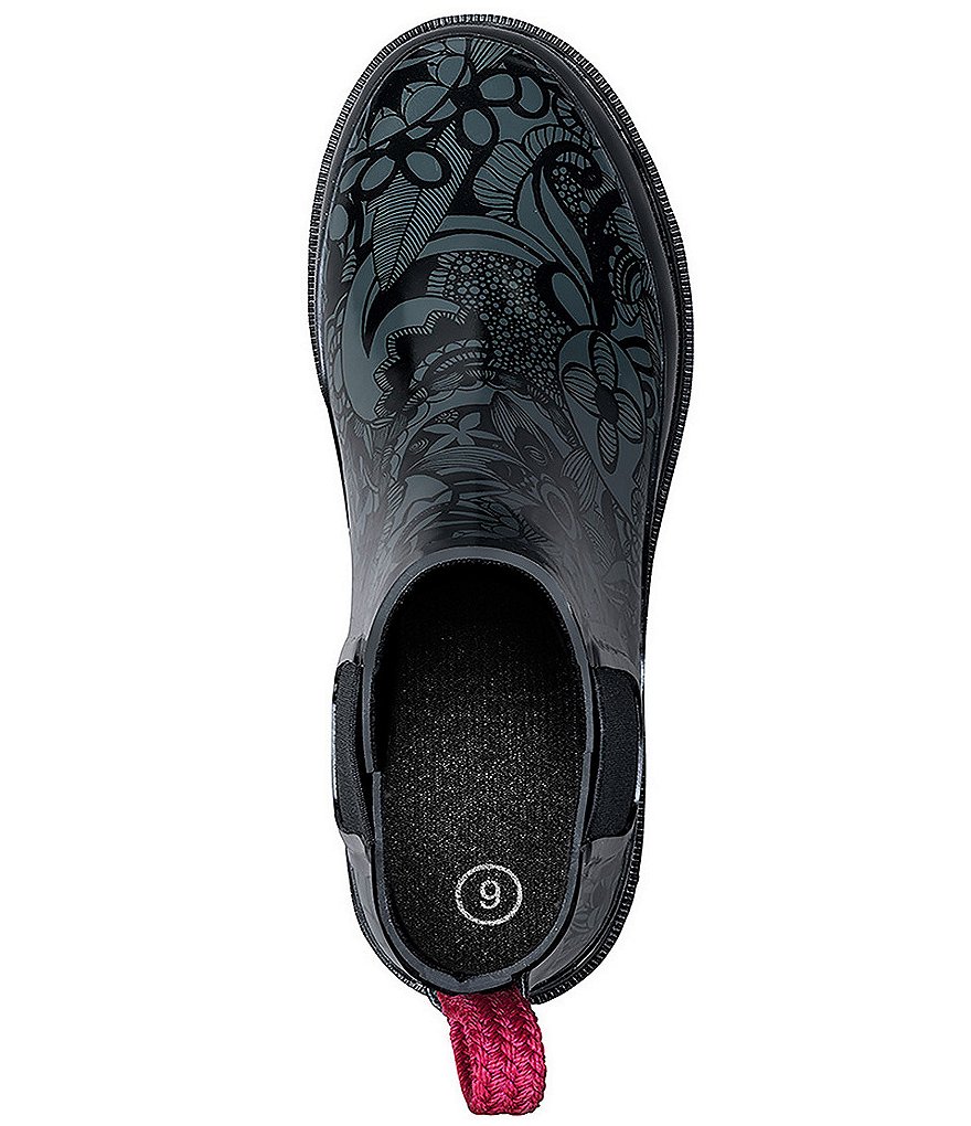 Sakroots Rhyme Printed Waterproof Chelsea Rain Booties