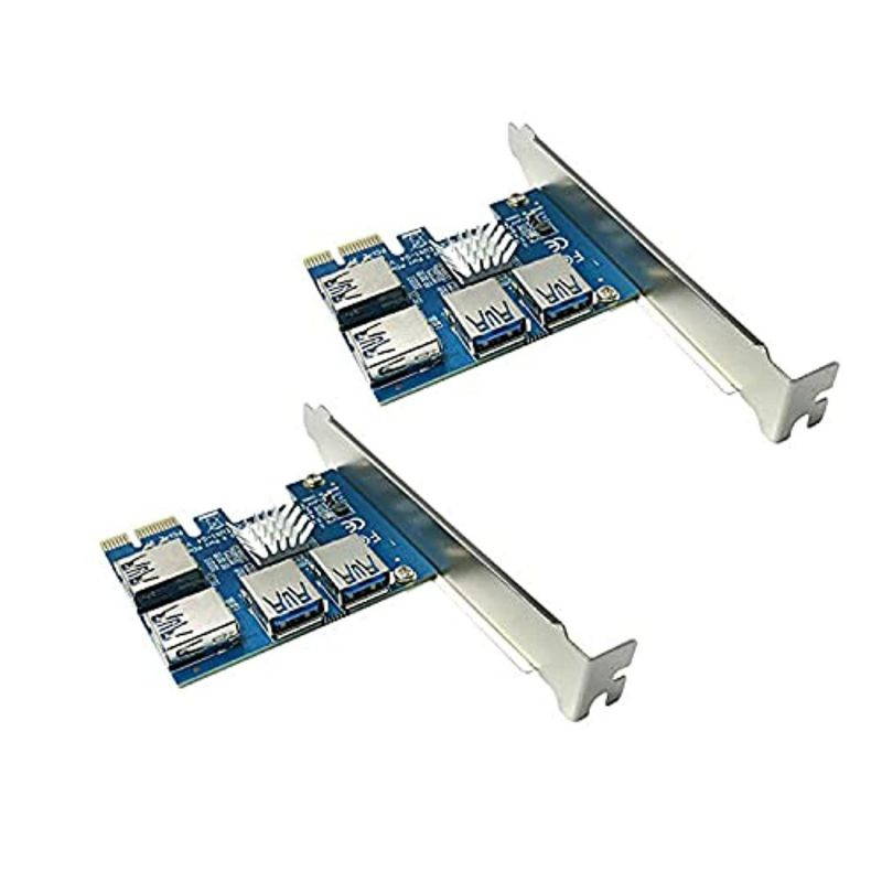 pcie group (pack of 2, pcie hub adapter)