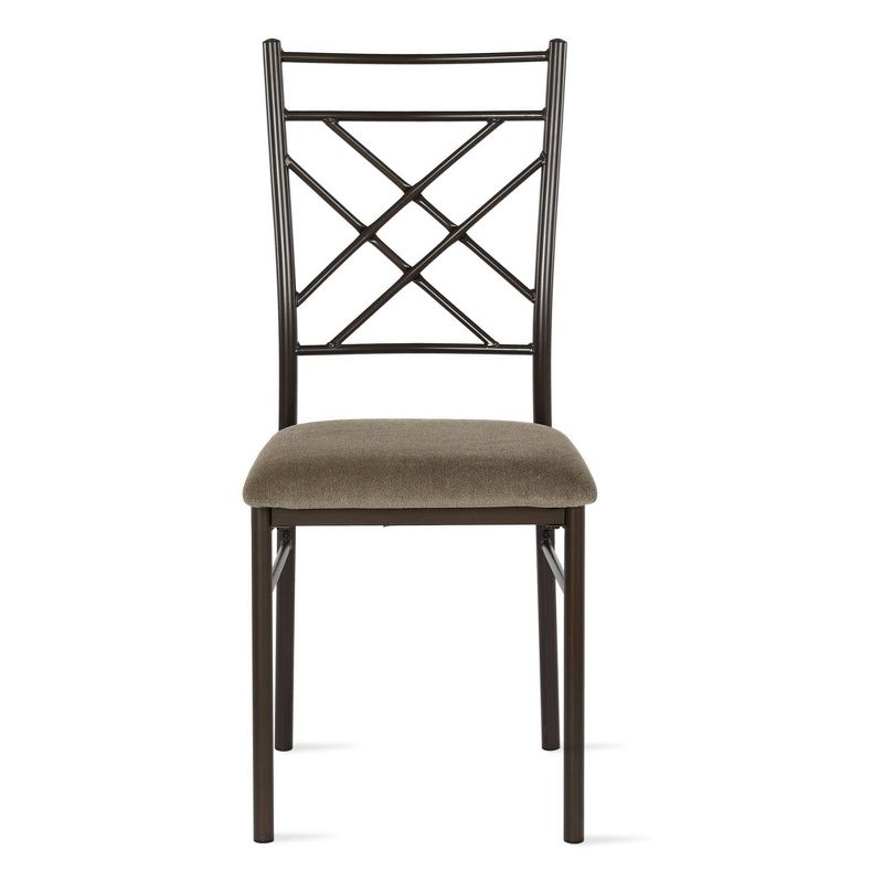 5pc Charli Dining Set Bronze - Dorel Living