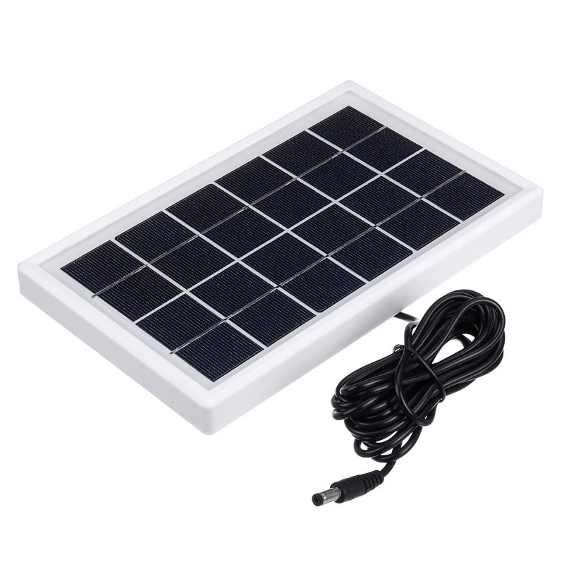 5W 6V Solar Panel With DC 3M Cable Multi- Solar Power Panel For Street Lighting Monitoring Lighting System