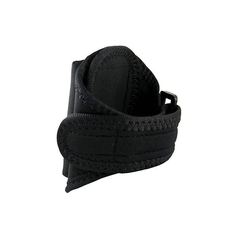 U0134 Water Resistant Neoprene Sports Gym Jogging Armband Compatible with Apple iPod Classic 80gb, 120gb and 160gb - Black