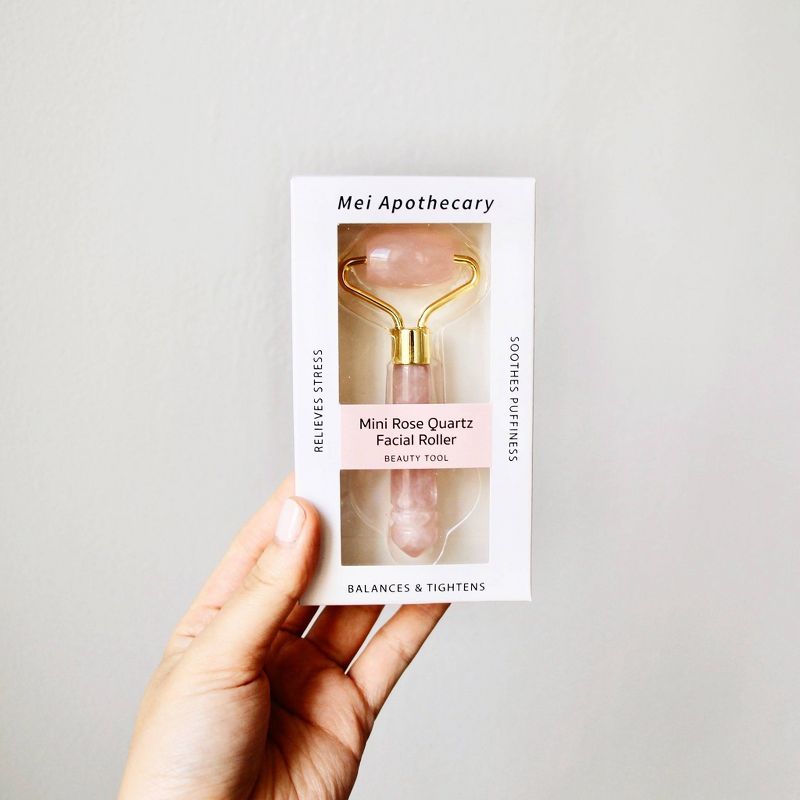 Mei Apothecary Mini Rose Quartz Roller