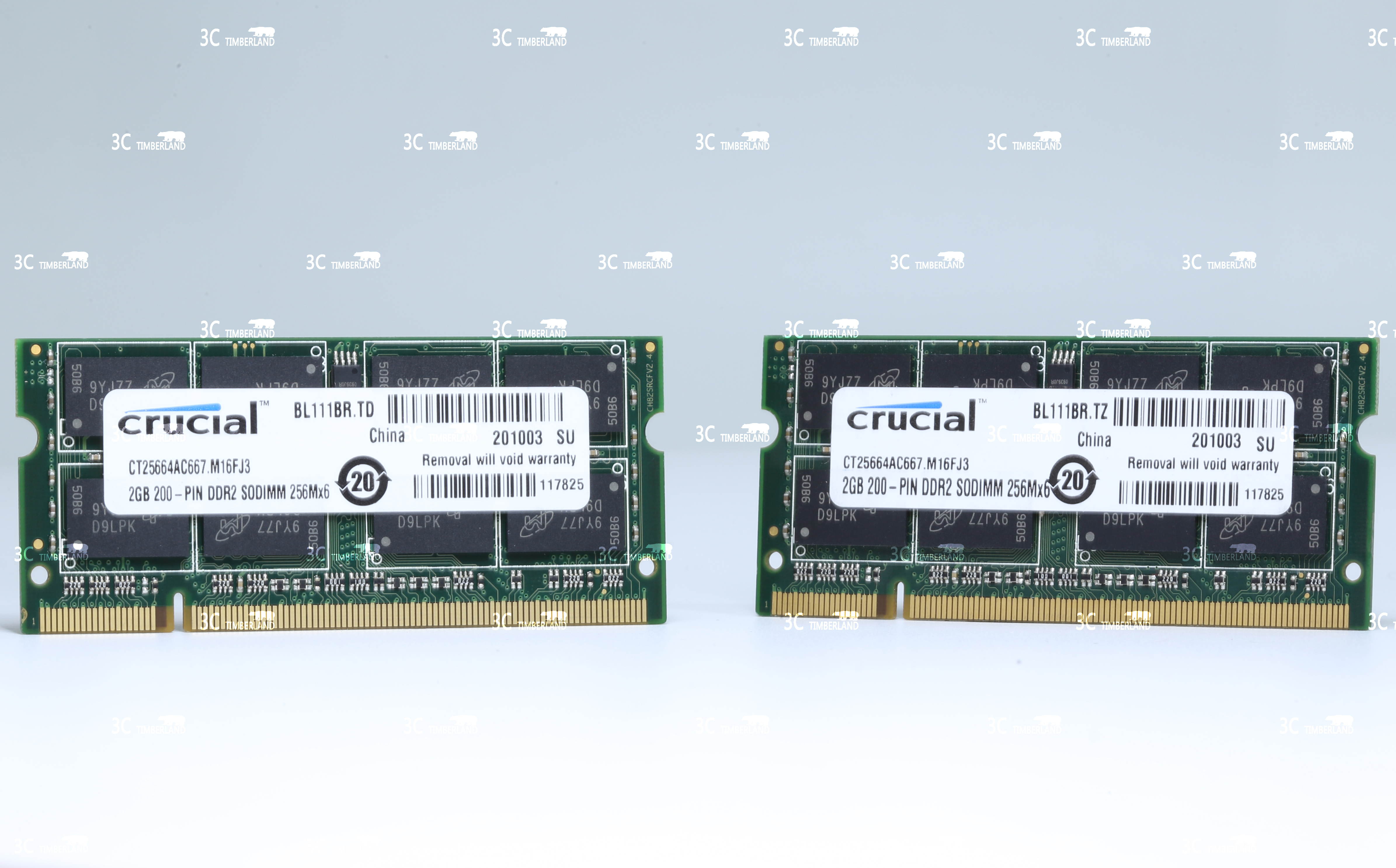 Crucial 4GB (2 x 2GB)  DDR2 SO-DIMM DDR2-667 (PC2-5300) 200-Pin Non-ECC Unbuffered Laptop Memory  CT2KIT25664AC667