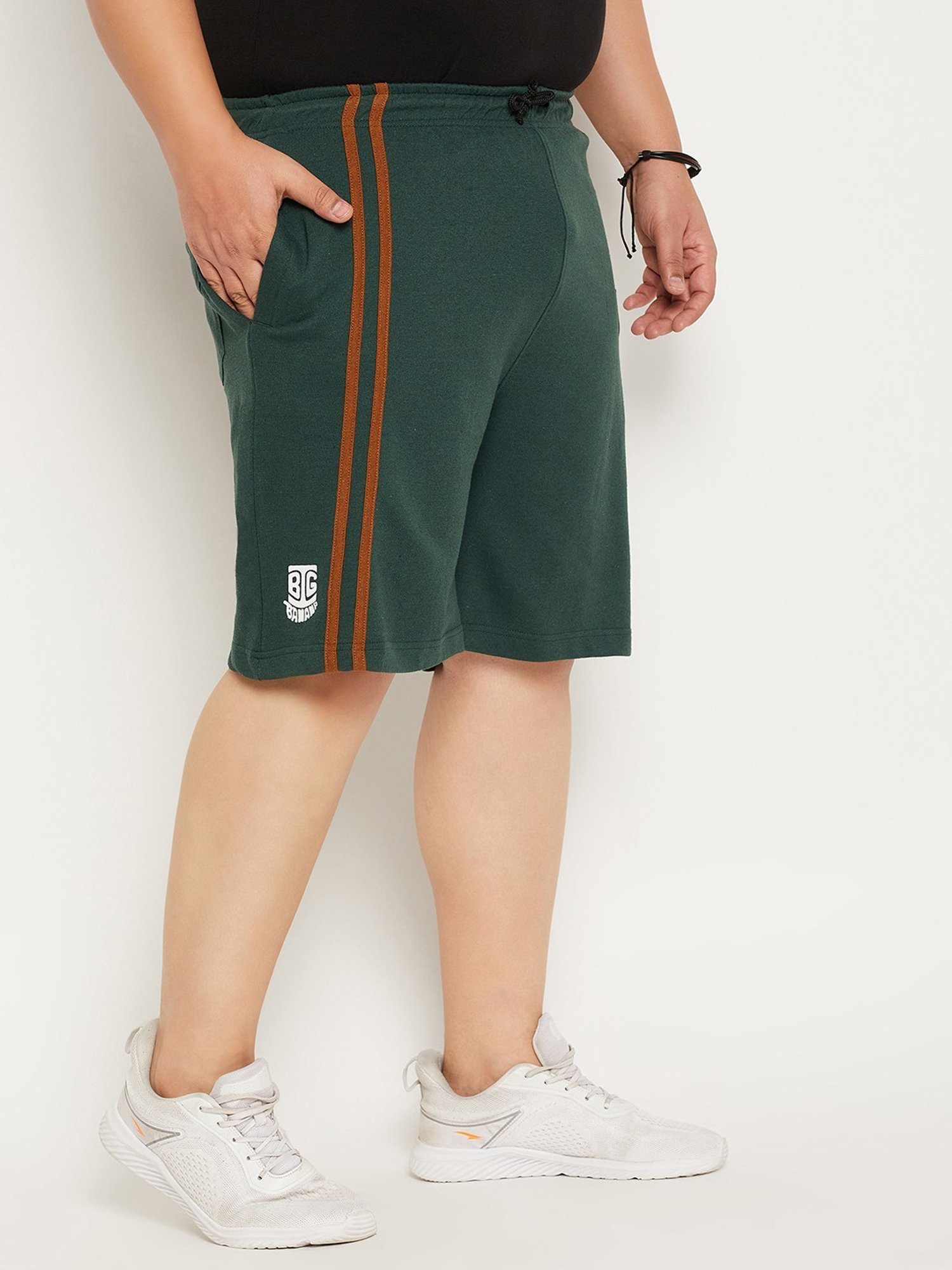Bigbanana Green Regular Fit Shorts