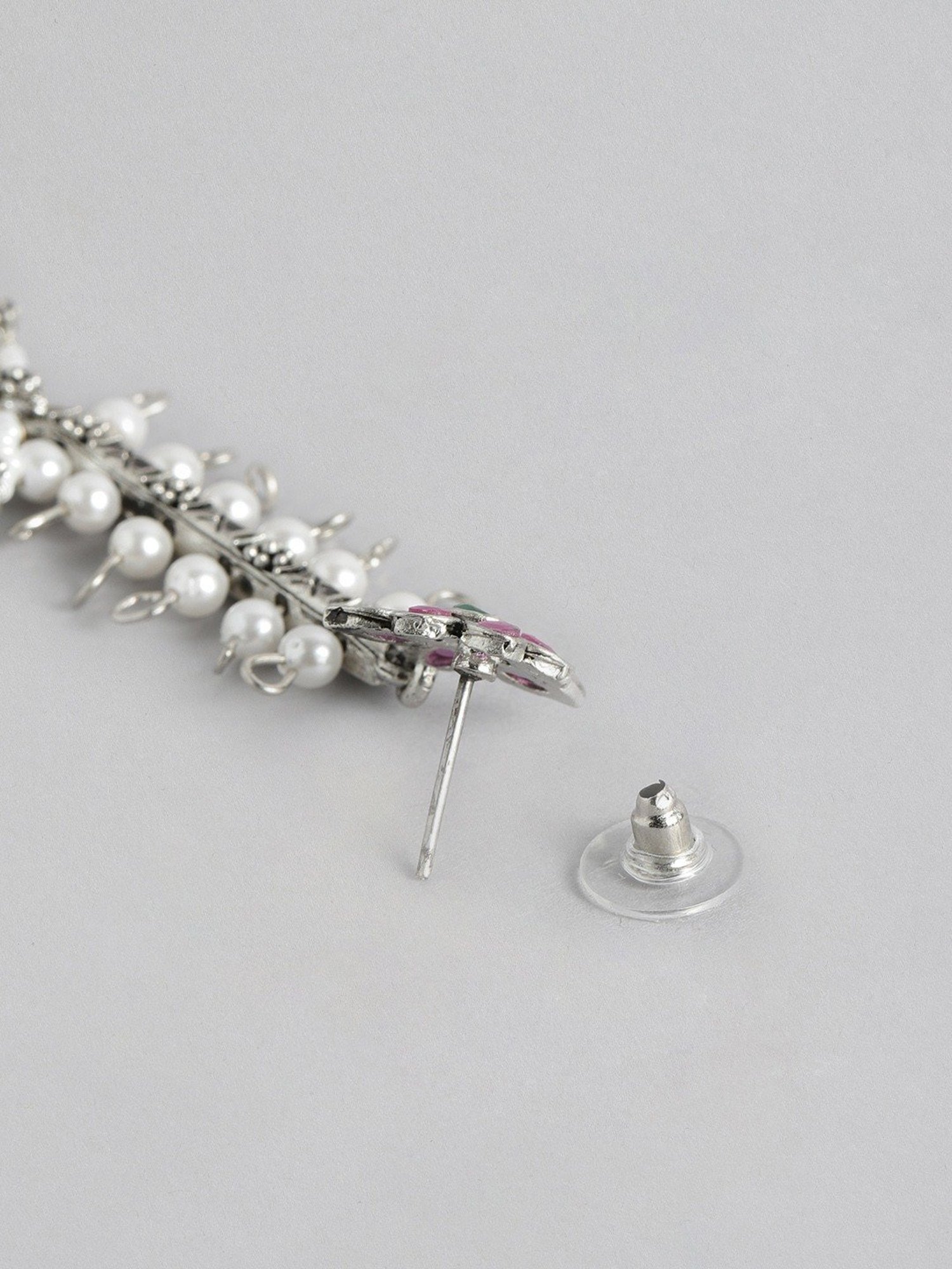 Abdesigns Graceful High Quality German Silver Earrings