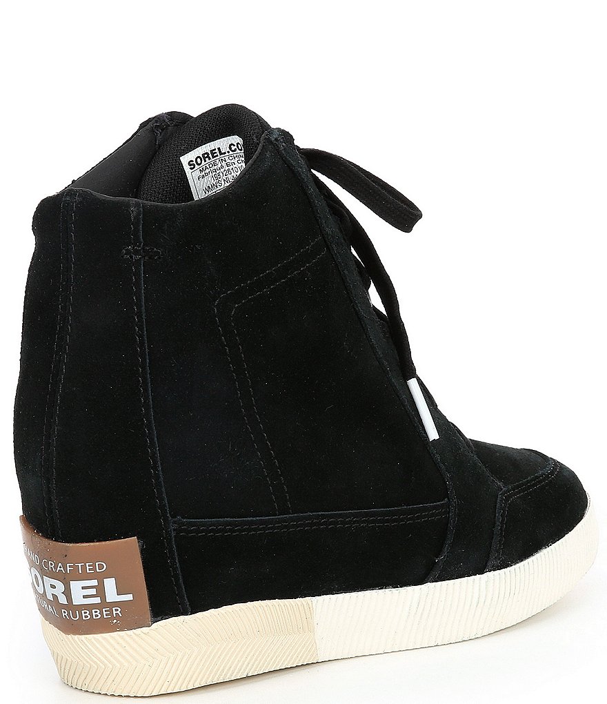 Sorel Out N About Waterproof Lace-Up Wedge Booties