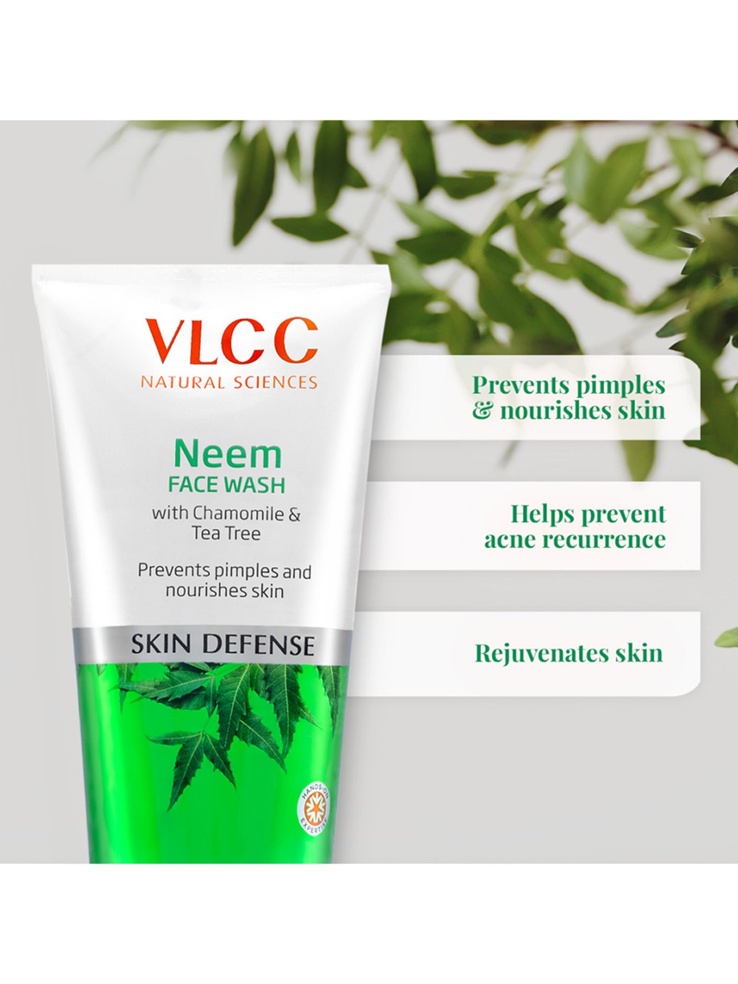 VLCC Anti Tan Skin Lightening, Neem and Turmeric & Berberis Face Wash Combo