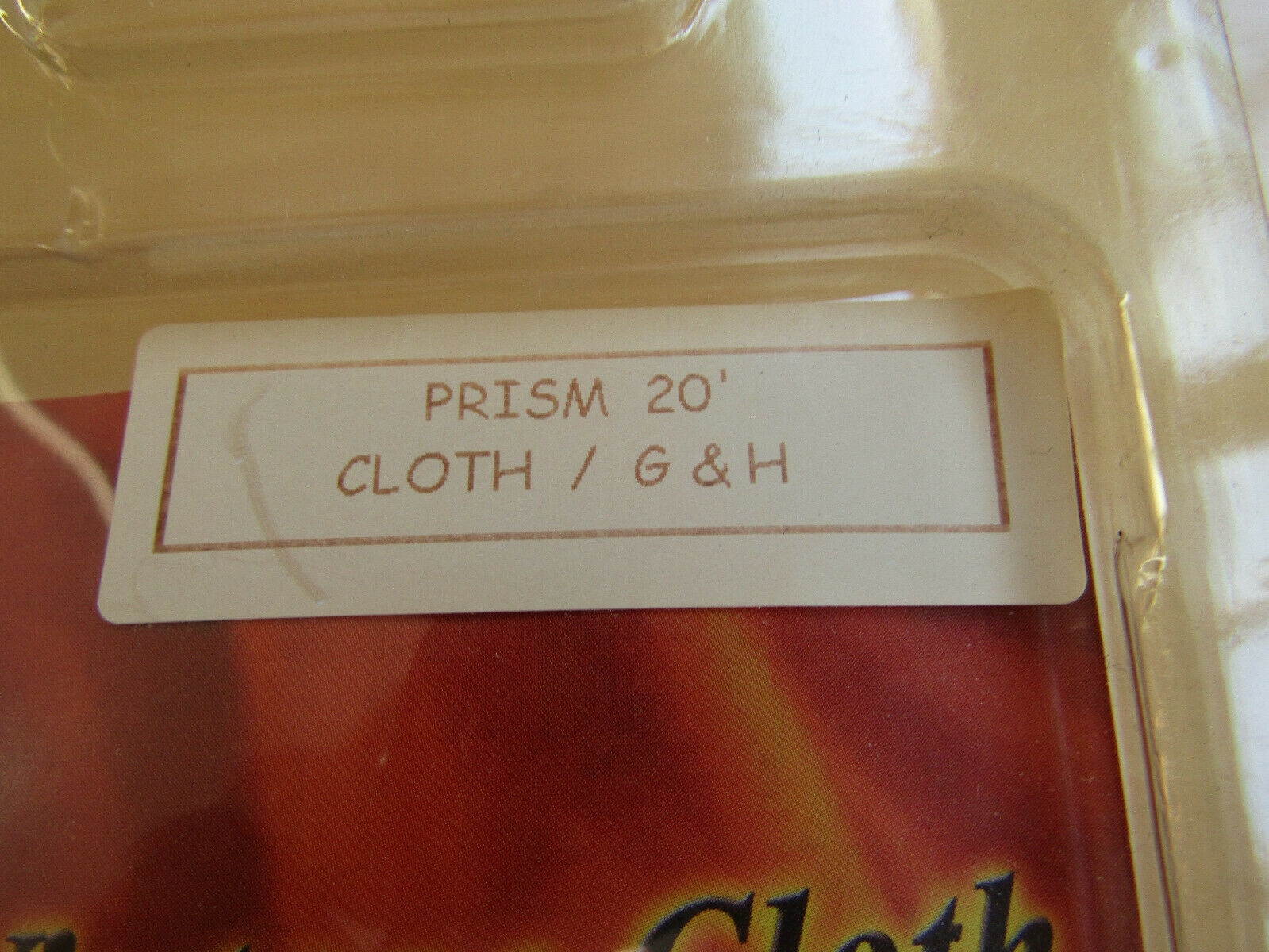 CBI BRAIDED TWEED GUITAR INSTURMENT CABLE / CORD 20' FOOT - G & H ENDS