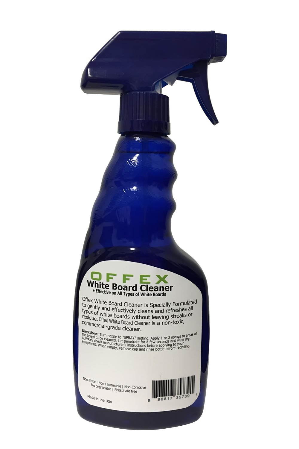Offex White Board Cleaner Non-toxic Spray Bottle 16 Oz