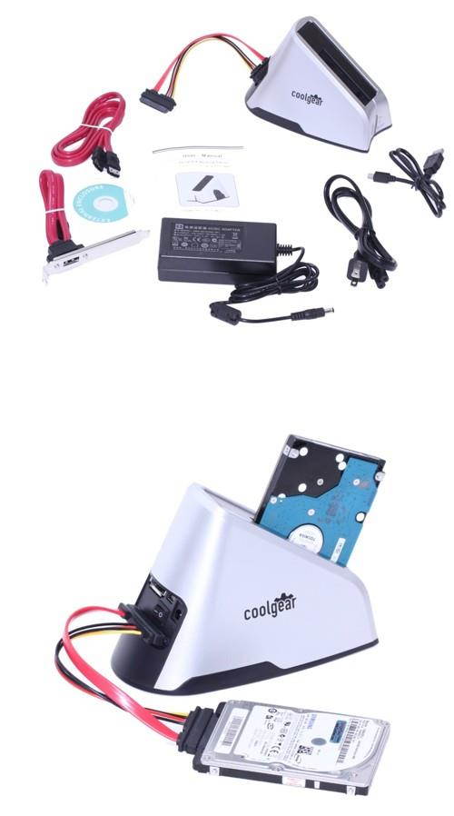 CoolGear 1:1 HDD COPY Adapter Dock MINI HARD DISK DRIVE DUPLICATOR & DOCK