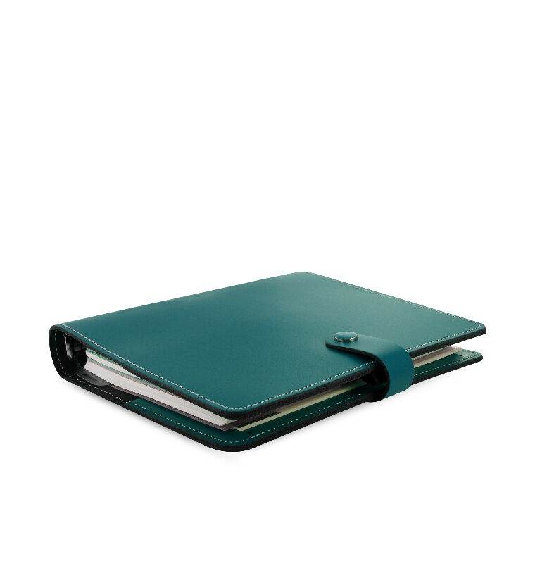Filofax Original Organizer Dark Aqua A5 - Made in the UK - New - 022383