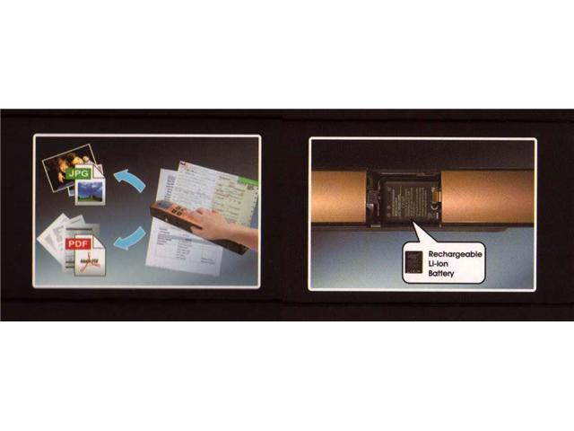 Avision MiWand 2 WiFi Bookedge Mobile Scanner Color/BW Ultra Portable Li-ion battery color WHITE