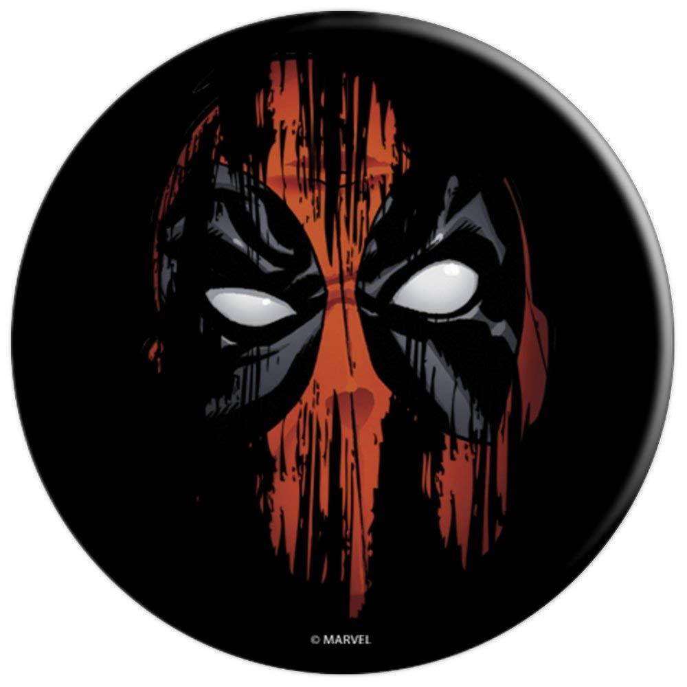 Marvel Deadpool Faded Paint Face PopSockets Grip and Stand for Phones and Tablets